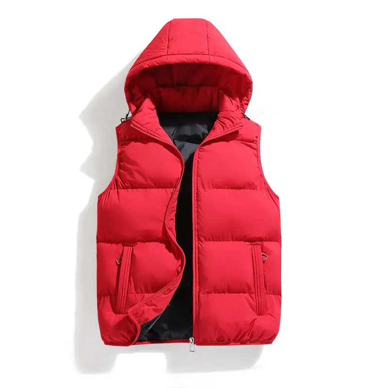 Men's Cotton Hooded Puffer Vest Best Sellers