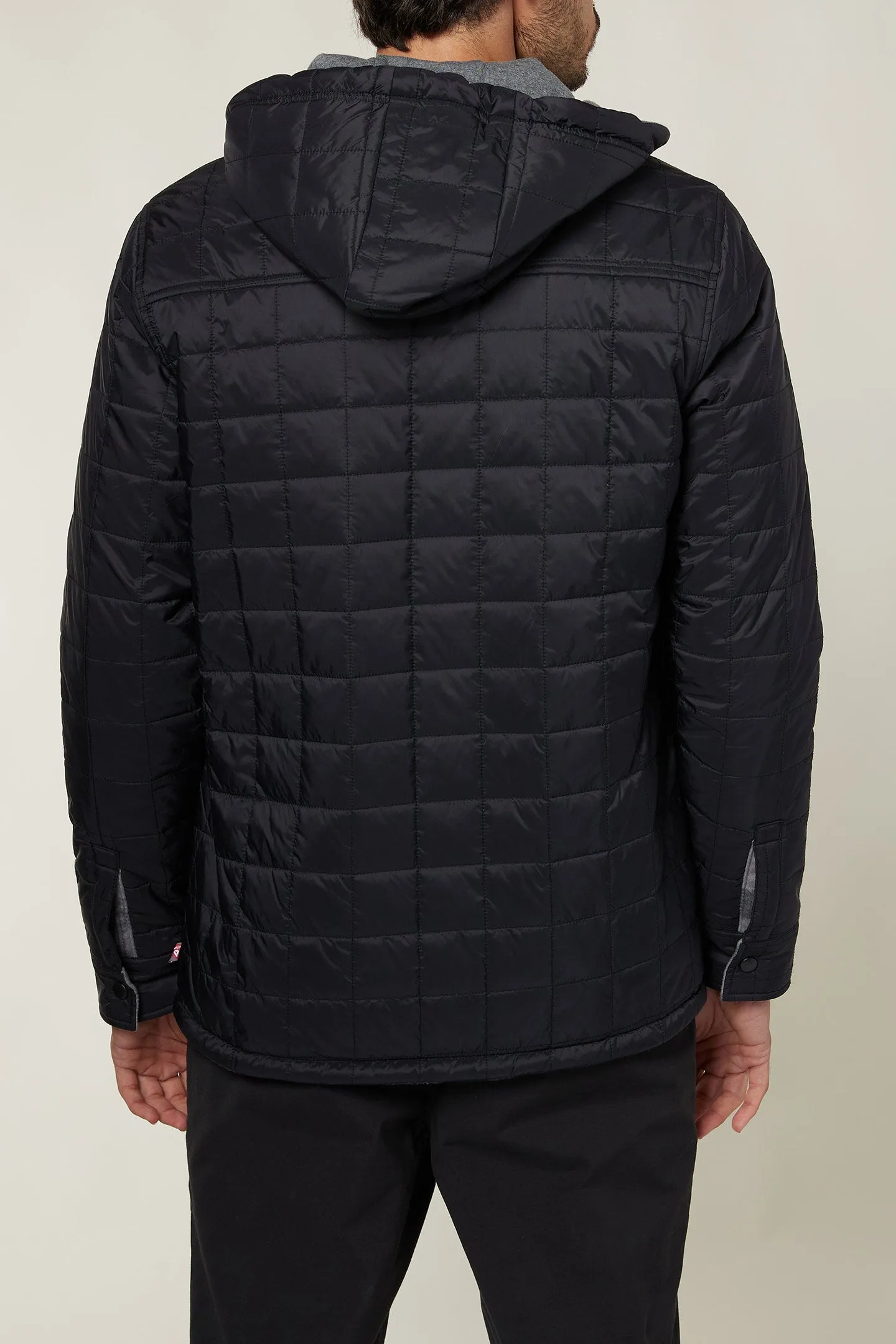 MENS GLACIER HOOD REVERSIBLE JACKET