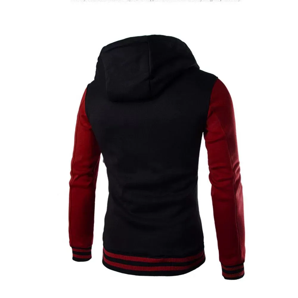 Men's Hooded Sweatshirt Casual Winter Jacket for Men