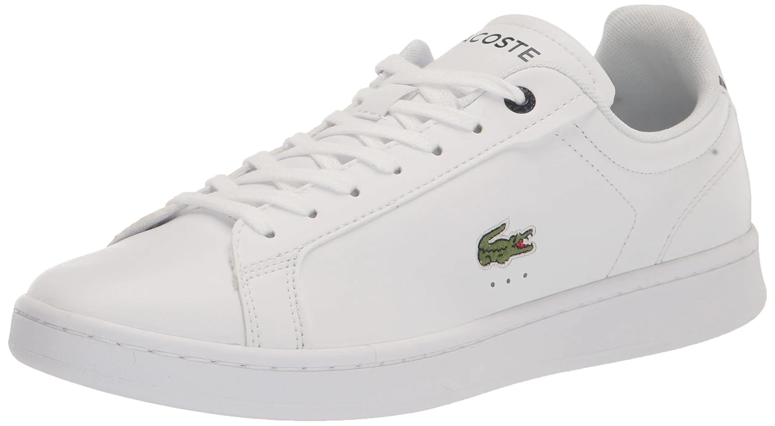 Men's Shoes Lacoste CARNABY PRO BL Leather Sneakers 45SMA0110042 WHITE / NAVY