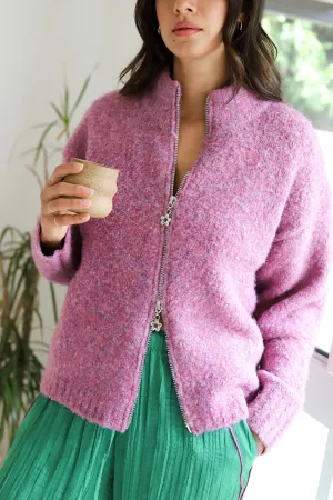 Pink Marble Gemma Cardigan