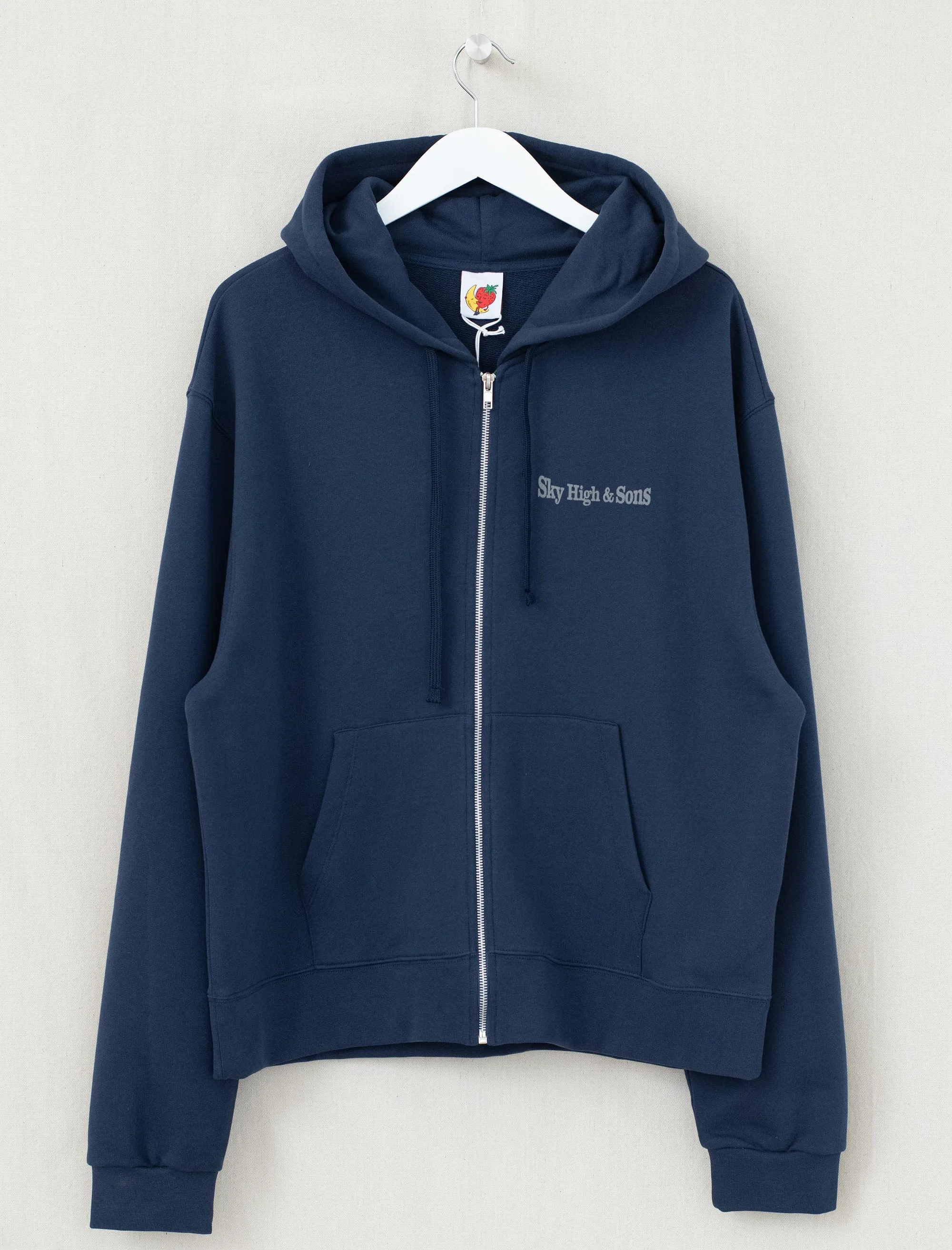 Sky High And Sons Zip-Up Hoodie (Navy)