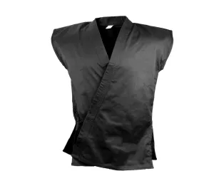 Team Jacket, Open, Sleeveless, Black