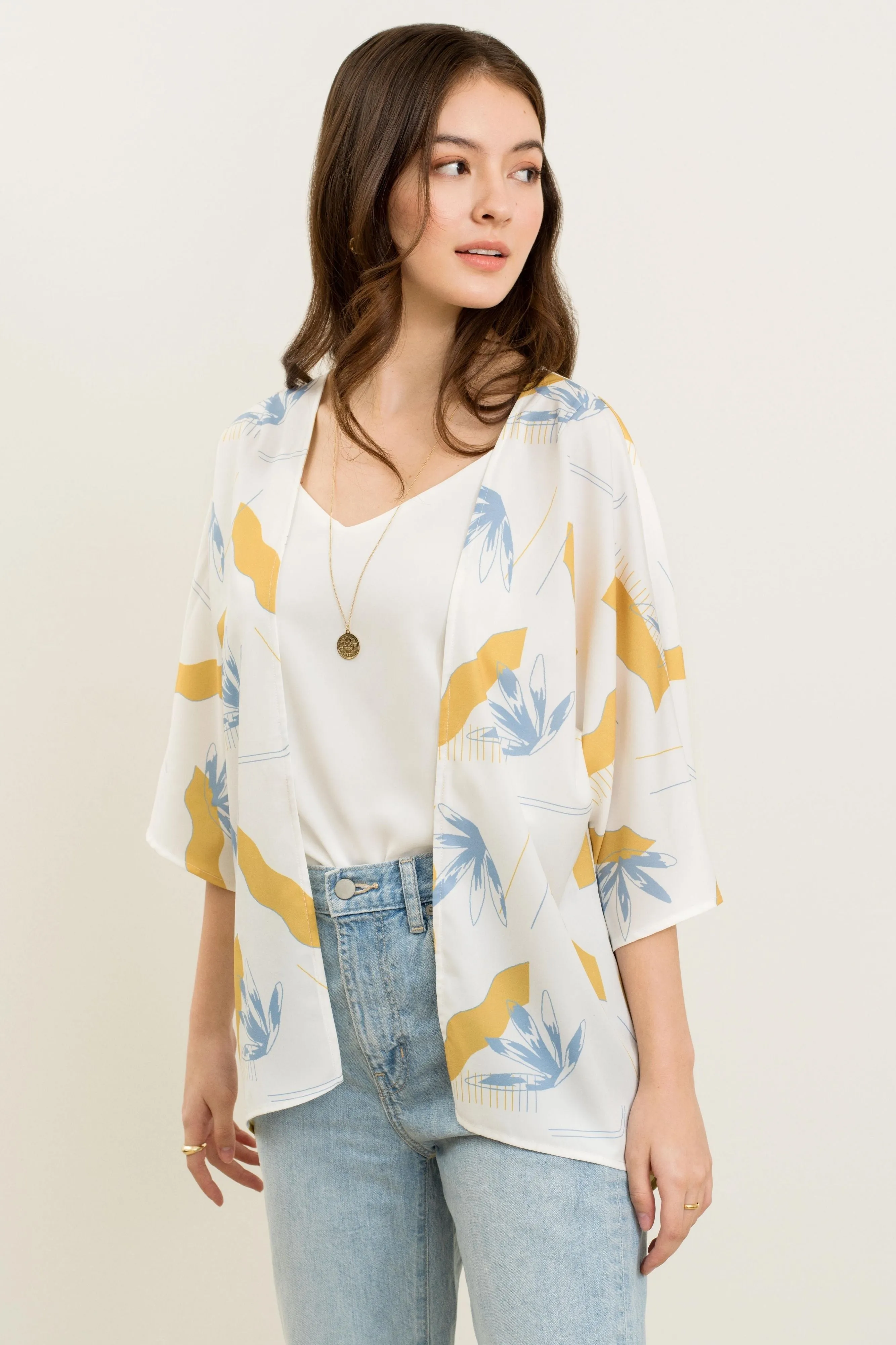 Venice Printed Kimono Outerwear