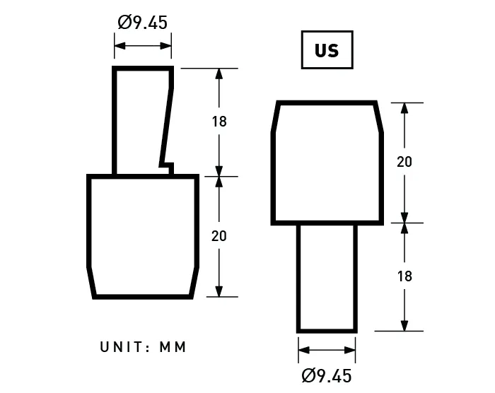 YKK | 13mm Convex Top S-spring Snap Fastener | YC13*MI